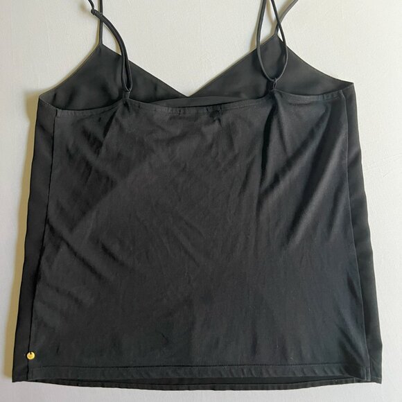 Scotch and Soda Black Spaghetti Strap Tank Cami Size S - Picture 3 of 4